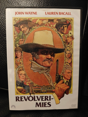 Revolverimies - The Shootist (1976) DVD Suomijulkaisu