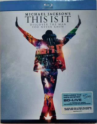 MICHAEL JACKSON'S THIS IS IT BLU-RAY