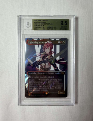 Magic the Gathering Lightning, Army of One BGS 9.5