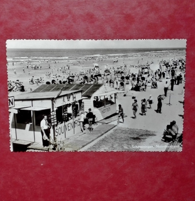 Holland: Scheveningen, Noorderstrand postcard/postikortti