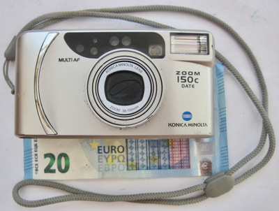 VANHA Kamera Konica Minolta Zoom 150c