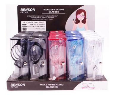 Benson Optics Meikkauslasit eri värejä ja vahvuuksia UUSI