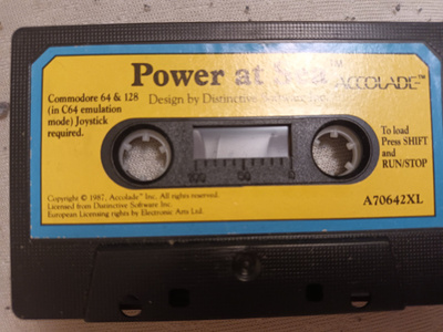 Commodore 64 & 128 Power at Sea peli