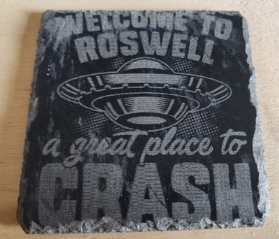 Mukinlalunen Welcome To Roswell Luonnonkivi