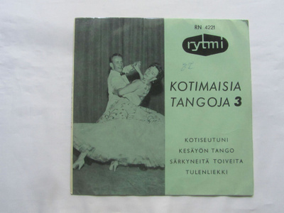 Kotimaisia Tangoja 3   7" EP  1960