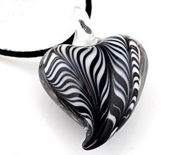1023 .. Murano Käsityö Lampwork Taidelasia .. Kaulakoru