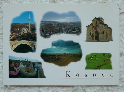SP-KFOR postikortti Kosovo