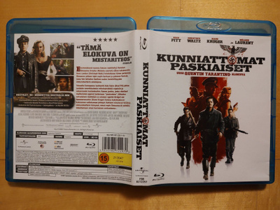 Kunniattomat paskiaiset Blu-ray