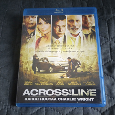 Across The Line - kaikki huutaa Charlie Wright Blu-ray
