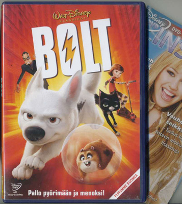 Disney’n BOLT – Suomi-DVD 2008 + liite - puhumme suomea(kin)