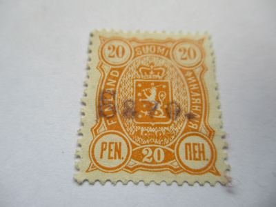 1895 Savo. rivil m  irtomerkillä