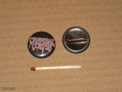 Cannibal Corpse rintanappi 1" a5