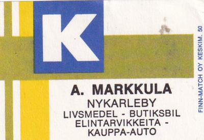 Nykarleby. A. Markkula    5/3