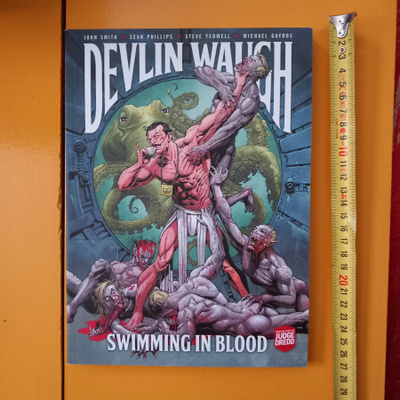 Devlin Waugh Swimming in blood 2000 AD Albumi