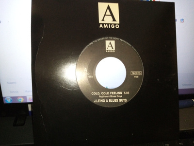7" single :  J. Leino & Blues Guys : Cold Cold Feeling