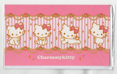 SANRIO "CHARMMY KITTY" 2.os. KORTTI  /Kimalle