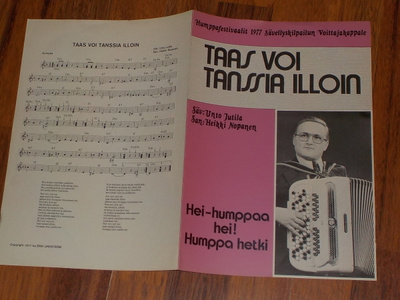 NUOTTIVIHKO - UNTO JUTILA - Taas Voi Tanssia Illoin 1977