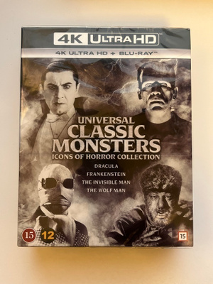 Universal Classic Monsters Collection (1931-1941) 4x 4K UHD