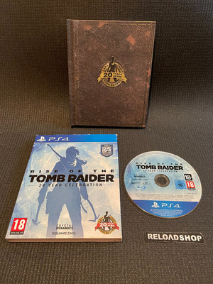 Rise of The Tomb Raider 20 Year Celebration + Artbook PS4