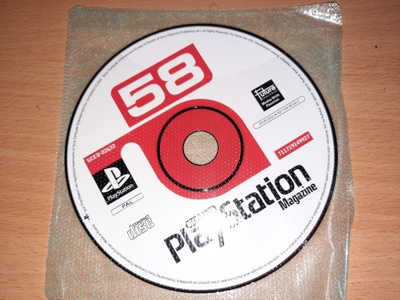 PS1 Official UK 58 PlayStation magazine demo levy