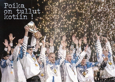 Poika on tullut kotiin