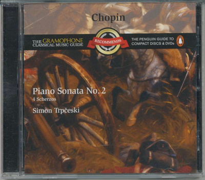CHOPIN / TRPCESKI: Sonata No. 2 • 4 Scherzos – CD 2008