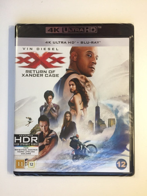 xXx - Return of Xander Cage (4K Ultra HD + Blu-ray) UUSI