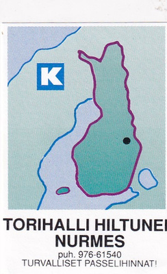 Nurmes. Torihalli Hiltunen   7/3