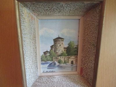 Olavinlinna taulu/ singerattu