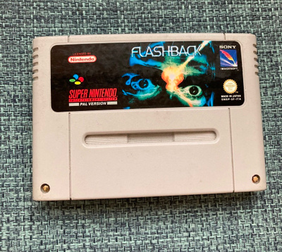 SNES: Flashback the Quest for Identity (L)