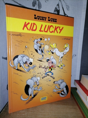 Lucky Luke - Kid Lucky - Ranskaksi - Kuin uusi
