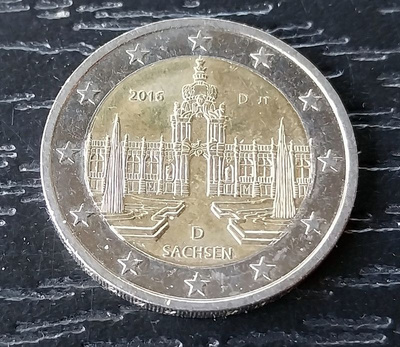 Saksa 2 € juhlaraha 2011 Sachsen