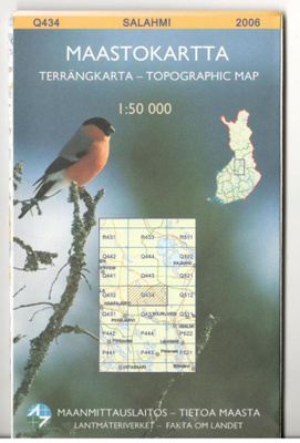 SALAHMI, maastokartta v. 2006, 1:50000, KÄYTTÄMÄTÖN