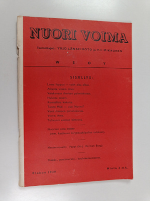 Nuori voima elokuu 1939