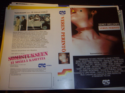 Vhs kansipaperi Fix - VEREN PERINTÖ (Sis.postikulut)