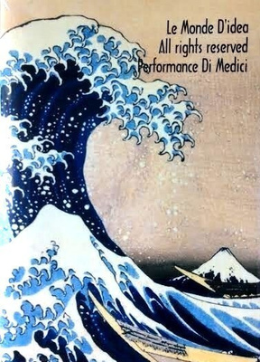 Taide kansi vihko Hokusai