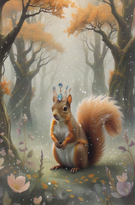 Oravalla jalokivikruunu päässä