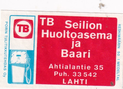 Lahti, Seilion TB Huoltoasema ja Baari  1/7