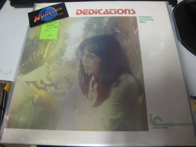 TOSHIKO AKIYOSHI TRIO - DEDICATIONS LP 1.PAINOS US '79 M-/M-