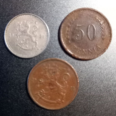 5p 1918, 25p 1921 & 50p 1938