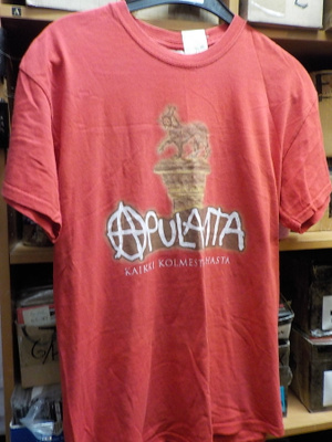 APULANTA - KAIKKI KOLMESTA PAHASTA T-PAITA KOKO M