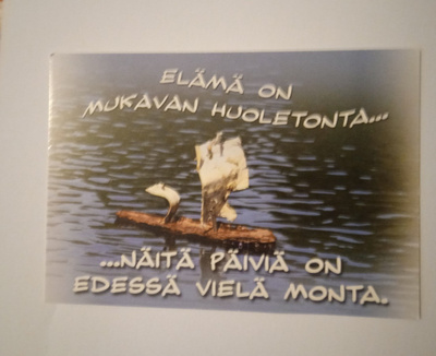 No 1 - elämä on mukavan  huoletonta ...