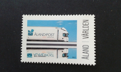 åland 2017 postiauto världen**