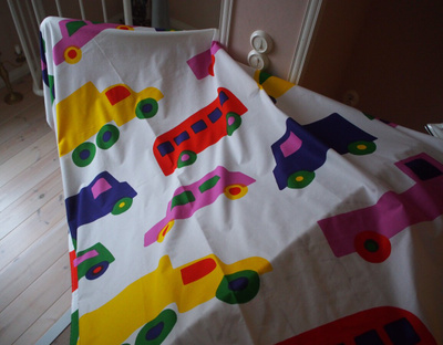 @@  MARIMEKKO BO BOO AUTOKANGAS/VERHO 165x232 cm  @@