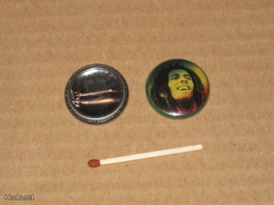 Bob Marley Rasta rintanappi 1" (e4)
