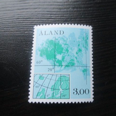 Åland: Ahvenanmaan kartta 1984 **