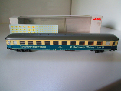 Märklin matkustajavaunu