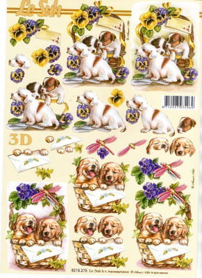 3D °°KOIRANPENNUT KUKKAKOREISSA°° /Le Suh