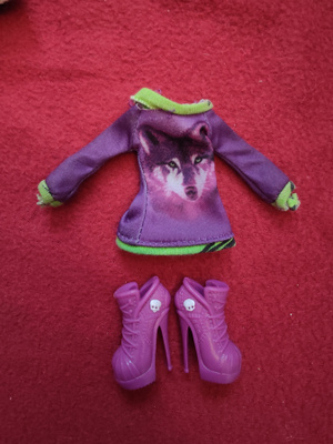 Monster high I love fashion paita ja kengät