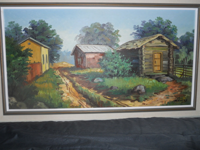 ÖLJYVÄRIMAALAUS .R. VUOLAS